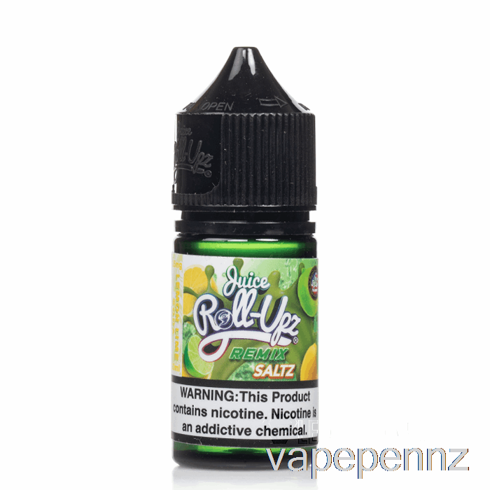 Lemon Lime Soda - Juice Roll Upz Remix Salts - 30mL 25mg VAPE NZ